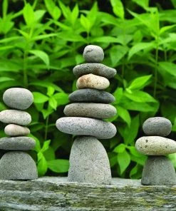 Happy Gardens Statues 7-Stone Cairn Garden Statue