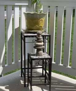 Happy Gardens Statues 7-Stone Cairn Garden Statue