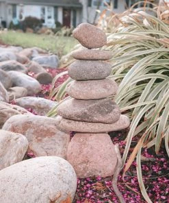 Happy Gardens Statues 7-Stone Cairn Garden Statue