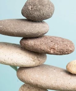 Happy Gardens 8 Stone Cairn Garden Statue Statues