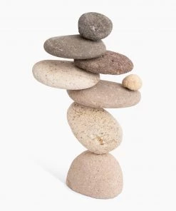 Happy Gardens 8 Stone Cairn Garden Statue Statues