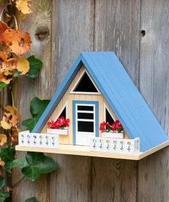 Happy Gardens Birdhouses/Baths A-Frame Cabin Birdhouse