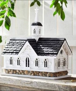 Happy Gardens Birdhouses/Baths Amish Barn Bird House