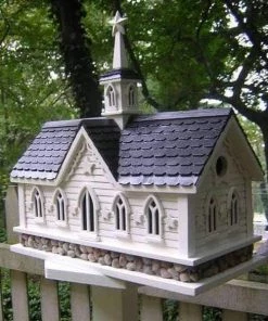 Happy Gardens Birdhouses/Baths Amish Barn Bird House