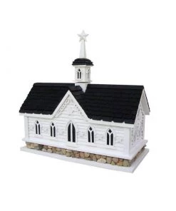 Happy Gardens Birdhouses/Baths Amish Barn Bird House 8 Happy Gardens Birdhouses/Baths Amish Barn Bird House