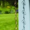 Happy Gardens Aspen With Bell Rain Chain 2 Happy Gardens Aspen With Bell Rain Chain