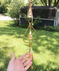 Happy Gardens Aspen With Bells Garden Ornament