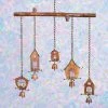 Happy Gardens Mobiles & Wind Chimes Bamboo Bird House Wind Chime