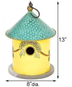 Happy Gardens Birdhouses/Baths Bastion Bird House 7 Happy Gardens Birdhouses/Baths Bastion Bird House