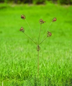 Happy Gardens Bee Spiral Garden Stake