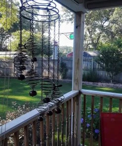 Happy Gardens Mobiles & Wind Chimes Bee Spiral With Bells Mobile Wind Chime 10 Happy Gardens Mobiles & Wind Chimes Bee Spiral With Bells Mobile Wind Chime