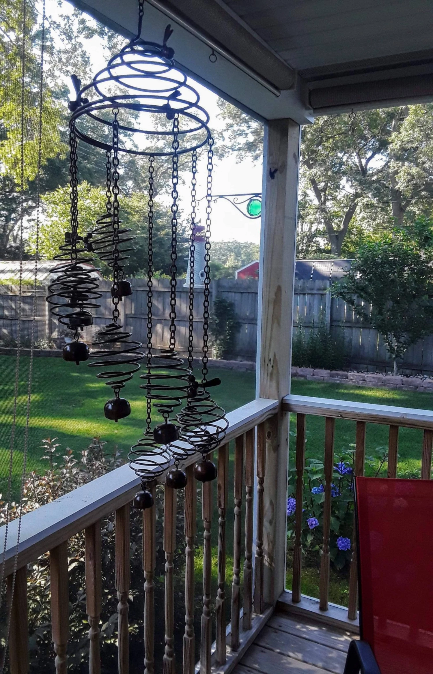 Happy Gardens Mobiles & Wind Chimes Bee Spiral With Bells Mobile Wind Chime 6 Happy Gardens Mobiles & Wind Chimes Bee Spiral With Bells Mobile Wind Chime