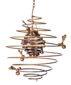 Happy Gardens Bees (Double) Spiral Garden Ornament