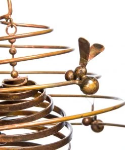 Happy Gardens Bees (Double) Spiral Garden Ornament