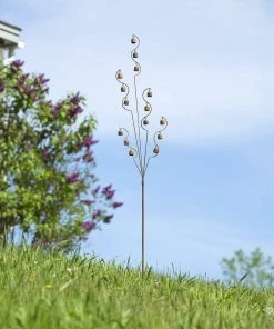 Happy Gardens Bell Spiral Garden Stake