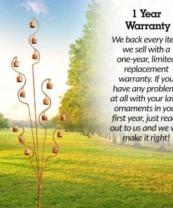 Happy Gardens Bell Spiral Garden Stake