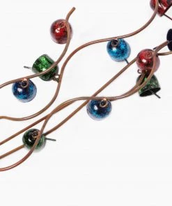 Happy Gardens Bell Spiral Garden Stake Multicolor