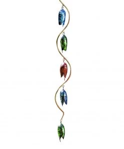 Happy Gardens Mobiles & Wind Chimes Bell Spiral Multicolor Wind Chime