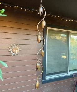 Happy Gardens Bell Spiral Wind Chime