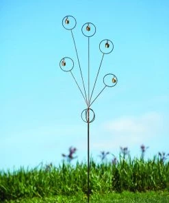 Happy Gardens Bells Garden Stake Garden Stakes & Rain Gauges