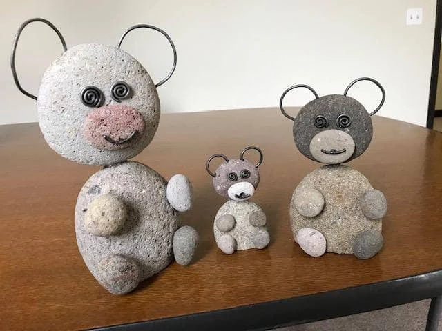 Happy Gardens Big Bear Garden Statue 10" Statues 4 Happy Gardens Big Bear Garden Statue 10" Statues