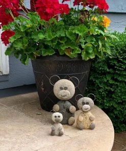 Happy Gardens Big Bear Garden Statue 10" Statues 17 Happy Gardens Big Bear Garden Statue 10