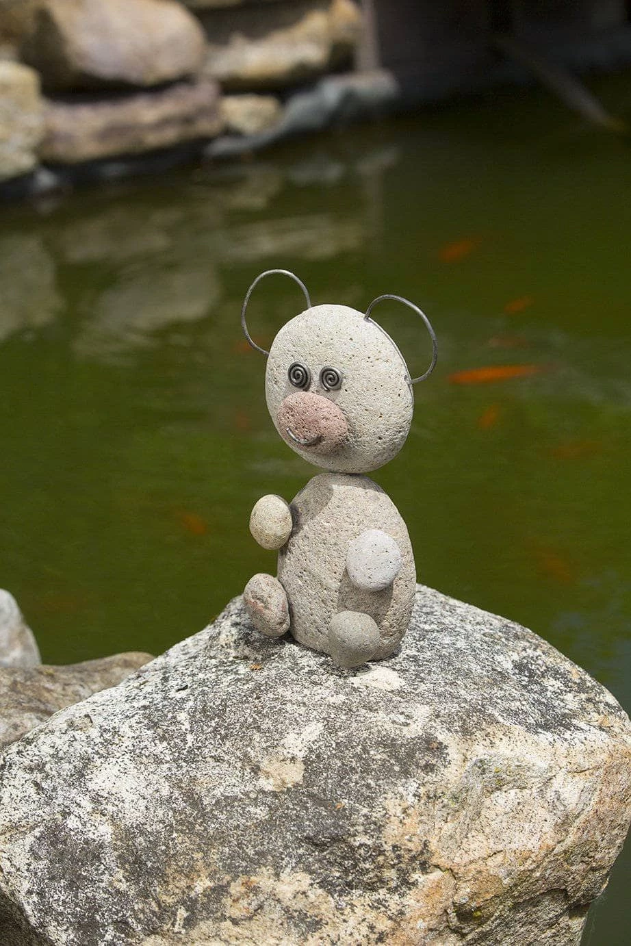 Happy Gardens Big Bear Garden Statue 10" Statues 3 Happy Gardens Big Bear Garden Statue 10" Statues