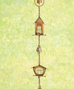 Happy Gardens Ornaments Bird House Hanging Ornament