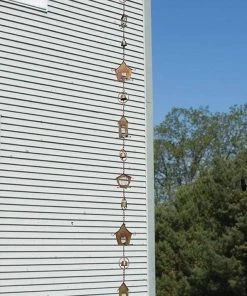 Happy Gardens Rain Chains Bird House Rain Chain