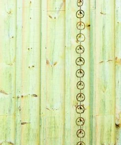 Happy Gardens Rain Chains Bird With Bell Rain Chain