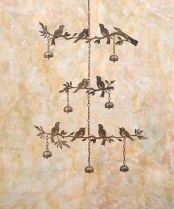 Happy Gardens Birds And Branches Wind Chime