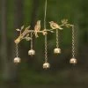 Happy Gardens Mobiles & Wind Chimes Birds W/Bells Wind Chime