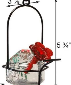 Happy Gardens Botanica Lunch Pail Hummingbird Feeder