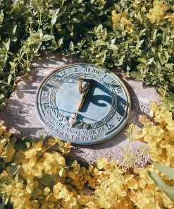 Happy Gardens Brass Grow Old With Me Sundial 11 Happy Gardens Brass Grow Old With Me Sundial