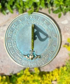 Happy Gardens Brass Grow Old With Me Sundial 13 Happy Gardens Brass Grow Old With Me Sundial