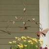 Happy Gardens Butterfly Branch Hanging Mobile Mobiles & Wind Chimes