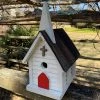 Happy Gardens Cameron Country Church Birdhouse
