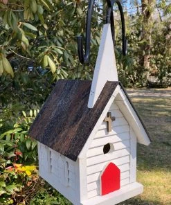 Happy Gardens Cameron Country Church Birdhouse