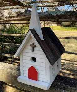 Happy Gardens Cameron Country Church Birdhouse