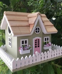 Happy Gardens Cape Cod Bird House Birdhouses/Baths