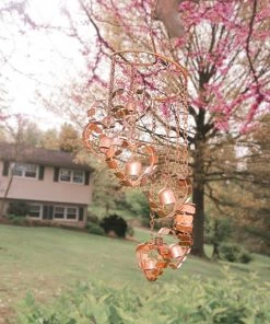 Happy Gardens Cascading Hearts And Bells Mobile Mobiles & Wind Chimes