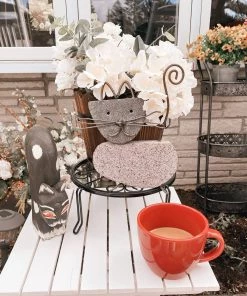 Happy Gardens Cat River Stone Garden Statue 11 Happy Gardens Cat River Stone Garden Statue