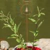 Happy Gardens Cat With Bell Garden Stake