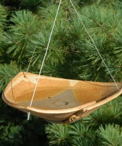 Happy Gardens Birdhouses/Baths Ceramic Bird Bath, Small