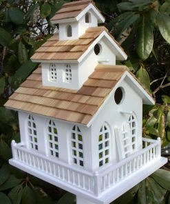 Happy Gardens Birdhouses/Baths Chapel Bell Birdhouse