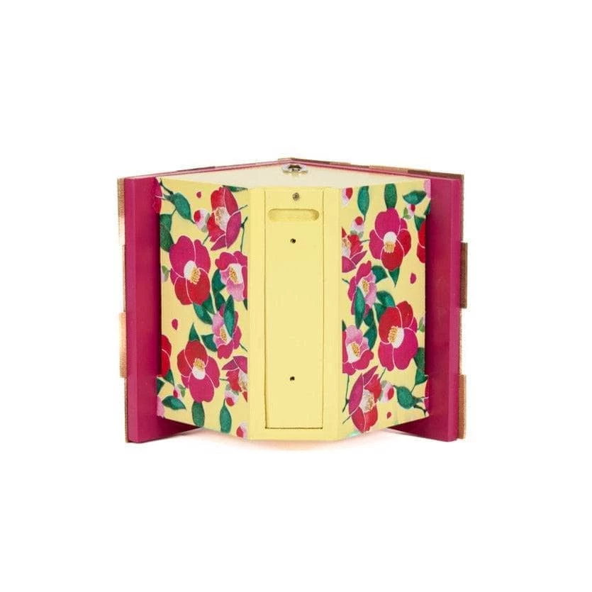 Happy Gardens Birdhouses/Baths Cherokee Rose Printed Wren Birdhouse 6 Happy Gardens Birdhouses/Baths Cherokee Rose Printed Wren Birdhouse