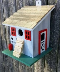 Happy Gardens Birdhouses/Baths Chicken Coop Birdhouse V2