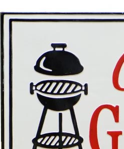 Happy Gardens Garden Signs Chillin & Grillin Sign