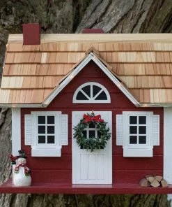 Happy Gardens Christmas Cape Birdhouse With LED Lights