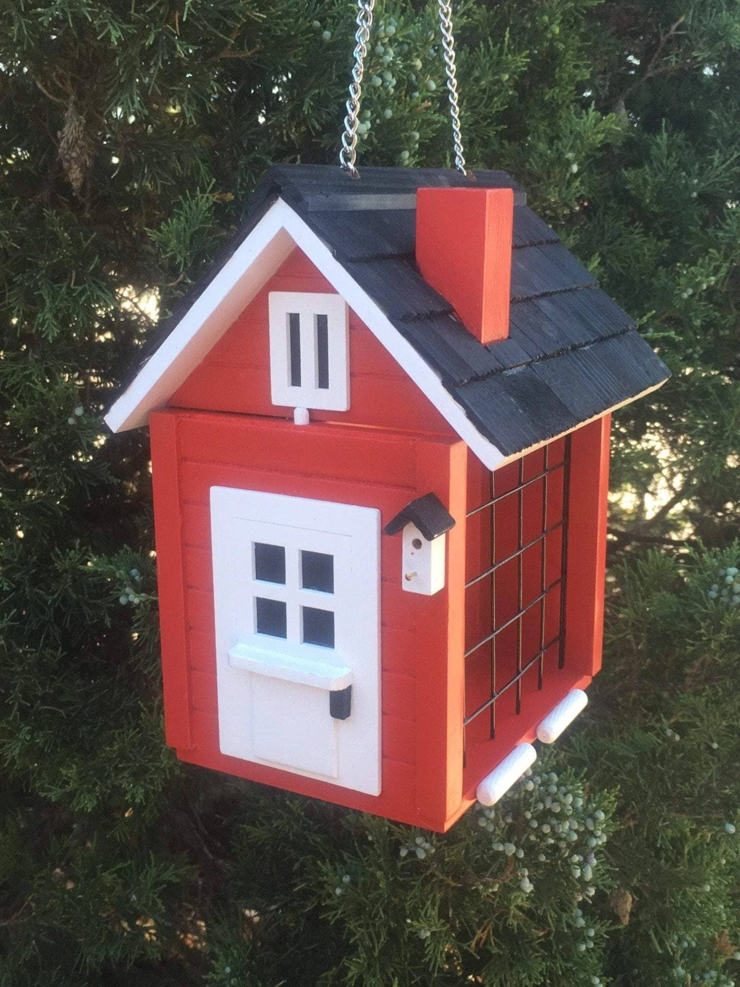 Happy Gardens Christmas Cottage Suet Feeder 3 Happy Gardens Christmas Cottage Suet Feeder